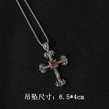 Load image into Gallery viewer, Alloy crystal crucifix