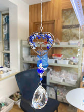Load image into Gallery viewer, Crystal tree of Life pendant ornament
