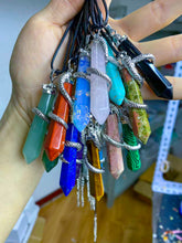 Load image into Gallery viewer, Pendulum pendant-Snake around