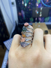 Load image into Gallery viewer, Natural crystal ring