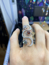 Load image into Gallery viewer, Natural crystal ring