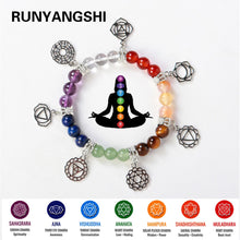 Load image into Gallery viewer, 7 Chakra bracelet
