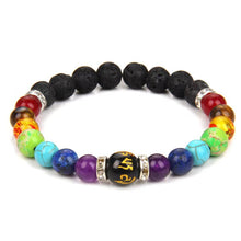 Load image into Gallery viewer, 7 chakras, yoga bracelets【8mm】
