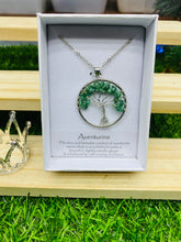 Load image into Gallery viewer, Natural energy Crystal tree of life good luck Pendant