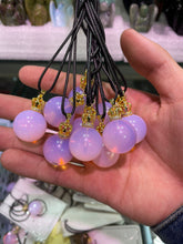 Load image into Gallery viewer, Pink opal pendant