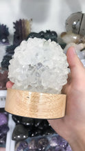 Load image into Gallery viewer, Natural energy healing crystal night light