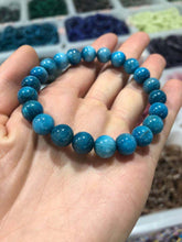 Load image into Gallery viewer, Blue apatite bracelet
