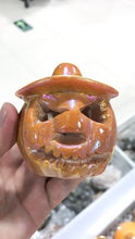 Load image into Gallery viewer, Gold-plated Jack-O' Lantern