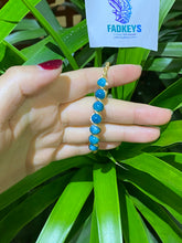 Load image into Gallery viewer, Blue Apatite Bracelet