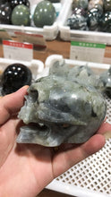 Load image into Gallery viewer, Labradorite Featured Skull