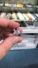 Load image into Gallery viewer, Natural energy Crystal Grey Moonlight Ring