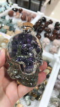 Load image into Gallery viewer, Crystal skull energy bottle