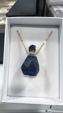 Load image into Gallery viewer, Crystal perfume bottle pendant