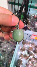 Load image into Gallery viewer, Turtle crystal good luck pendant