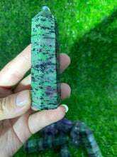 Load image into Gallery viewer, Ruby Zoisite point