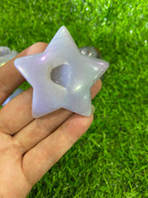 Load image into Gallery viewer, Drusy agate moon&star