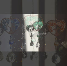 Load and play video in Gallery viewer, Crystal tree of Life pendant ornament
