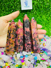 Load image into Gallery viewer, Rhodonite point