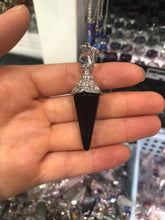 Load image into Gallery viewer, Round bead single pointed pendulum