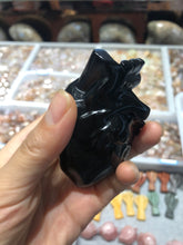 Load image into Gallery viewer, Rainbow obsidian human heart