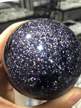 Load image into Gallery viewer, Blue sandstone sphere big