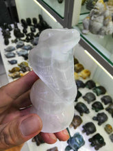 Load image into Gallery viewer, Selenite owl/snake