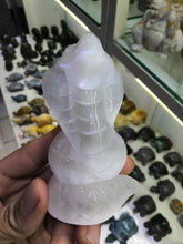 Load image into Gallery viewer, Selenite owl/snake