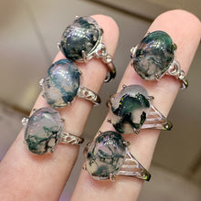 Load image into Gallery viewer, Mossagate ring