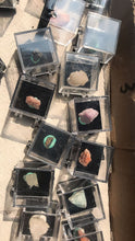 Load image into Gallery viewer, Natural Mineral Ore Specimens Kit with Box
