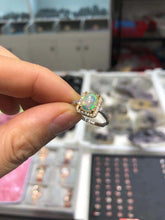 Load image into Gallery viewer, Opal silver ring
