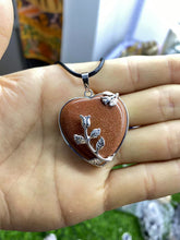 Load image into Gallery viewer, Crystal Heart Pendant
