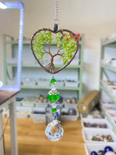 Load image into Gallery viewer, Crystal tree of Life pendant ornament
