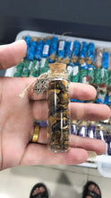 Load image into Gallery viewer, Crushed stone crystal bottle
