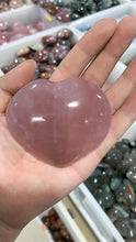 Load image into Gallery viewer, Rose quartz love heart
