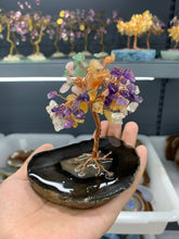 Load image into Gallery viewer, Brazilian agate tree ornament
