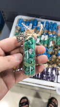 Load image into Gallery viewer, Crushed stone crystal bottle
