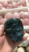 Load image into Gallery viewer, Moss agate skull
