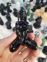 Load image into Gallery viewer, Kneeling sitting lady,obsidian&amp;opalite
