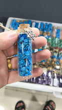 Load image into Gallery viewer, Crushed stone crystal bottle
