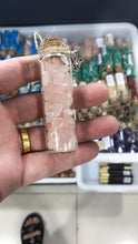 Load image into Gallery viewer, Crushed stone crystal bottle
