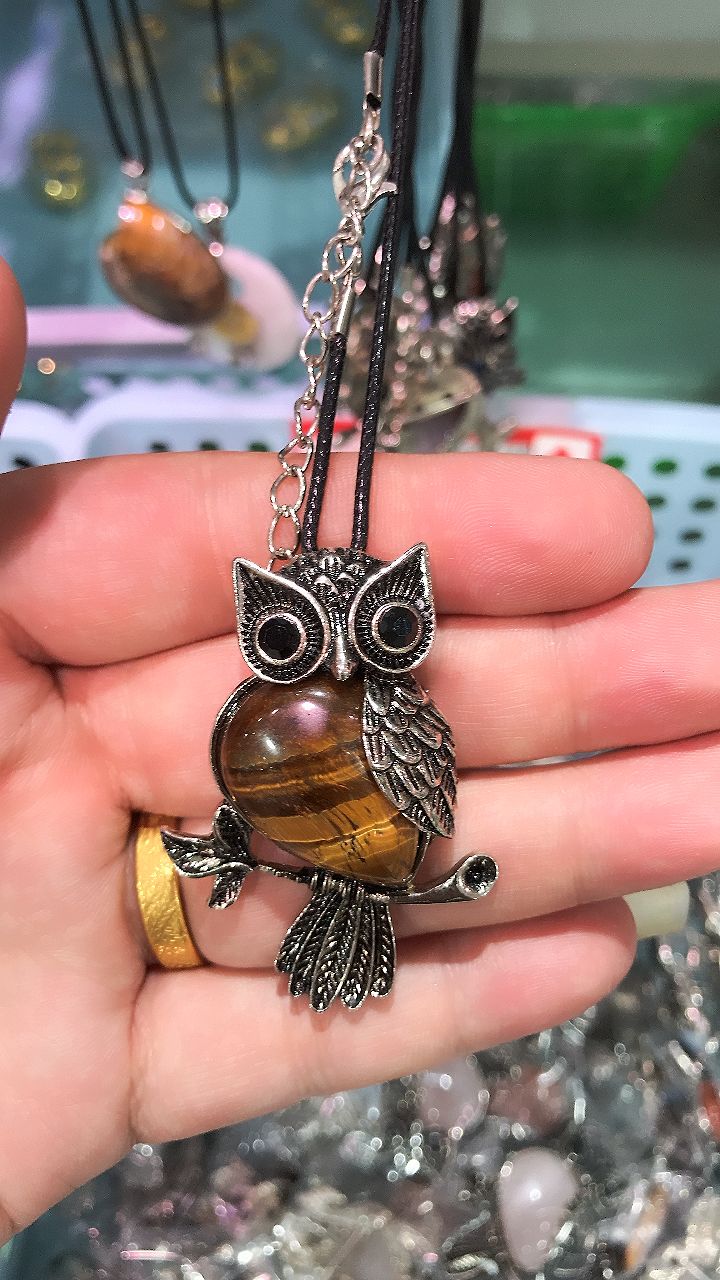 Owl Brooch (Pendant)