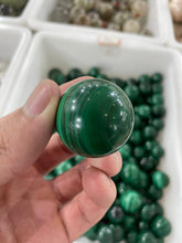 Load image into Gallery viewer, Malachite sphere
