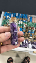 Load image into Gallery viewer, Crushed stone crystal bottle

