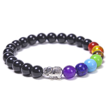 Load image into Gallery viewer, 7 chakras, yoga bracelets【8mm】
