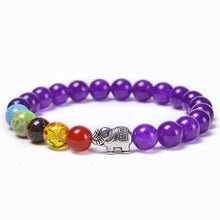 Load image into Gallery viewer, 7 chakras, yoga bracelets【8mm】
