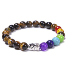 Load image into Gallery viewer, 7 chakras, yoga bracelets【8mm】
