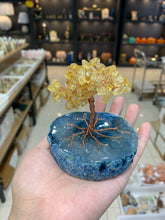Load image into Gallery viewer, Brazilian agate tree ornament
