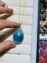 Load image into Gallery viewer, Aquamarine Handmade pendants
