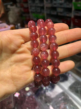 Load image into Gallery viewer, Strawberry quartz bracelet【8mm】
