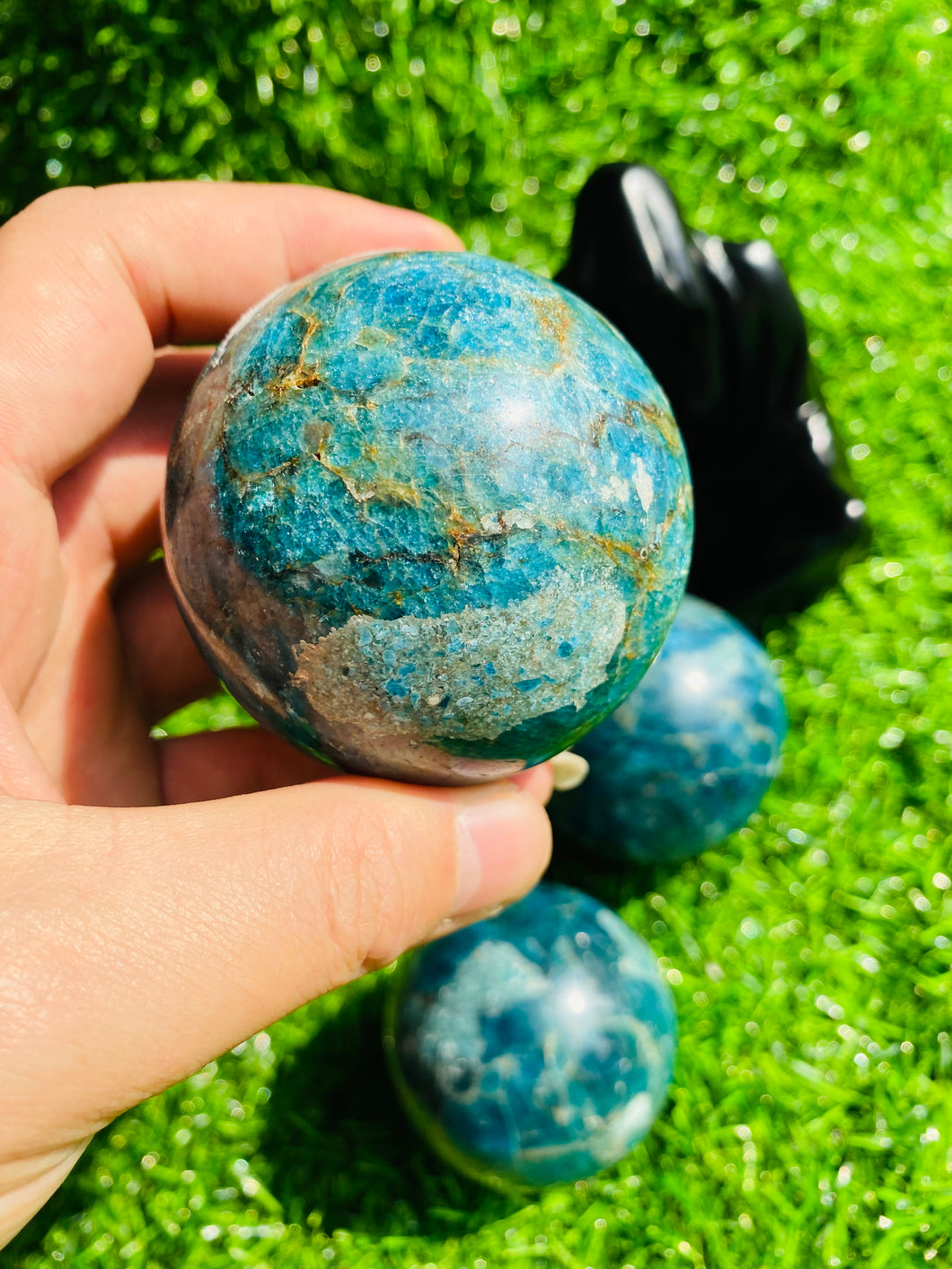 Blue apatute Sphere